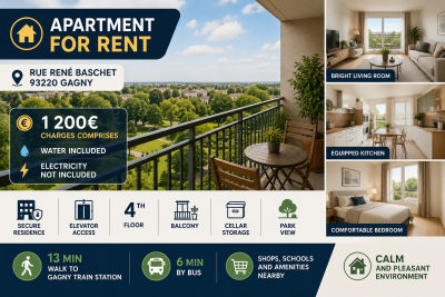 🏠 Appartement à Louer / வாடகைக்கு அபார்ட்மெண்ட்