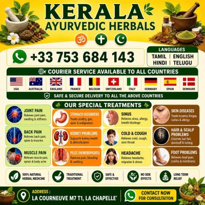 KERALA HERBALS FRANCE PARIS