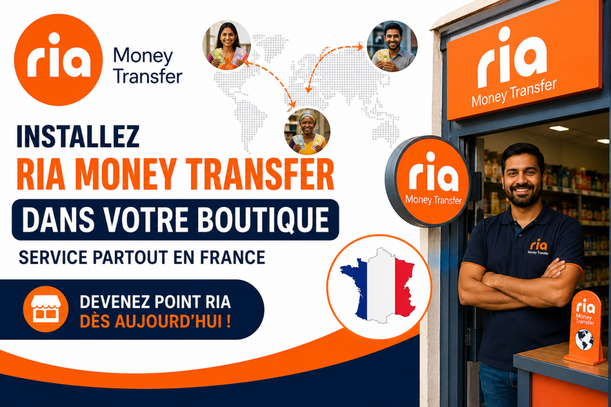 உங்கள் கடையில் RIA Money Transfer அமைக்கவும் – France முழுவதும் | Installez RIA Money Transfer dans Votre Boutique en France — 2/4