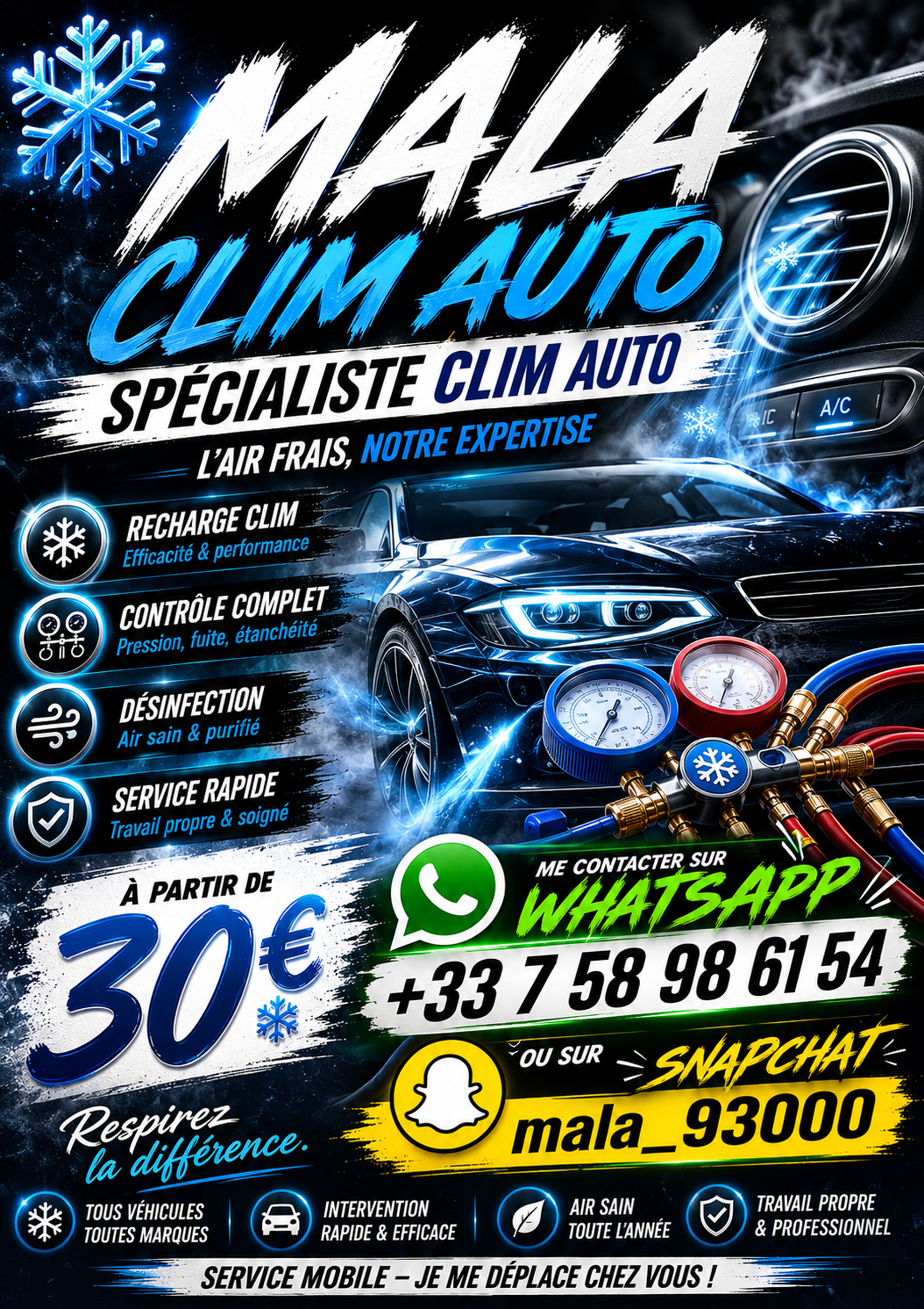 CLIM VOITURE ❄️ — 1/1