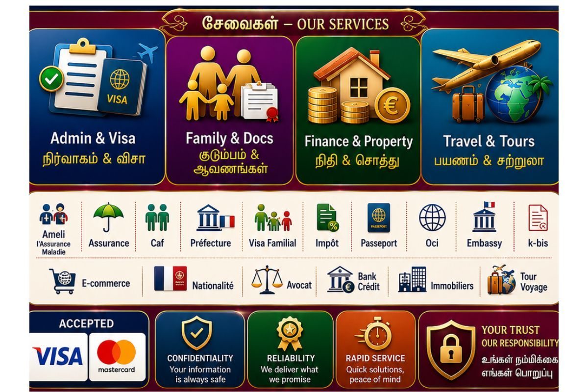 Consultant & Services * தமிழர் சேவைகள் — 2/4