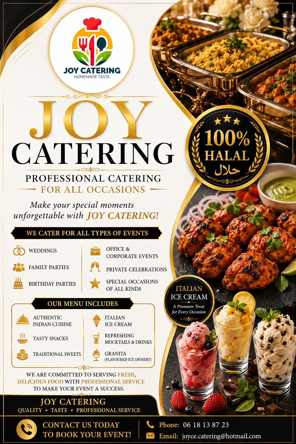 JOY CATERING — 1/2