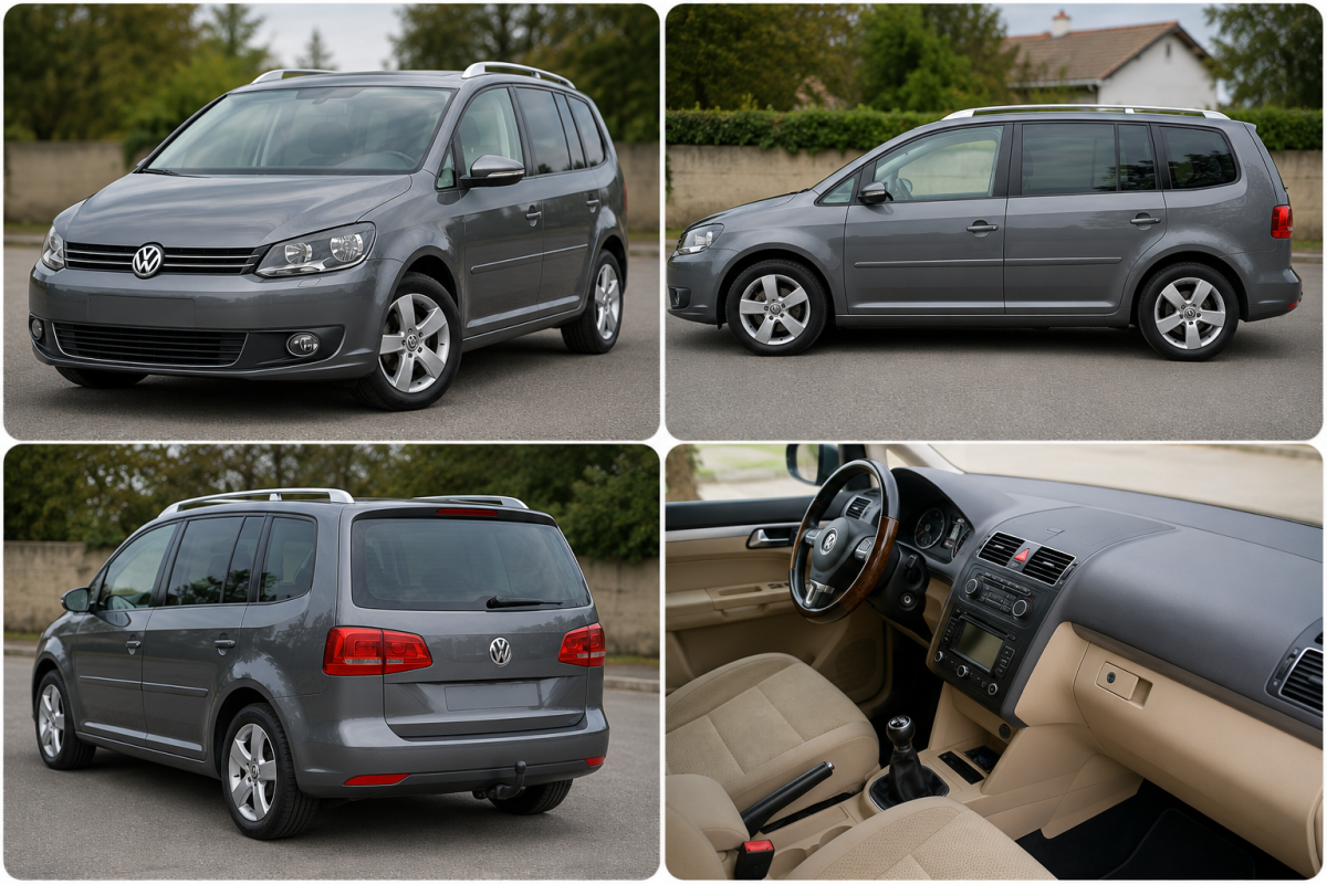 🚗 À VENDRE / கார் விற்பனைக்கு – Volkswagen Touran BlueMotion 2.0 TDI – 7 Places — 2/3