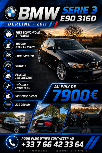 BMW e90 316d