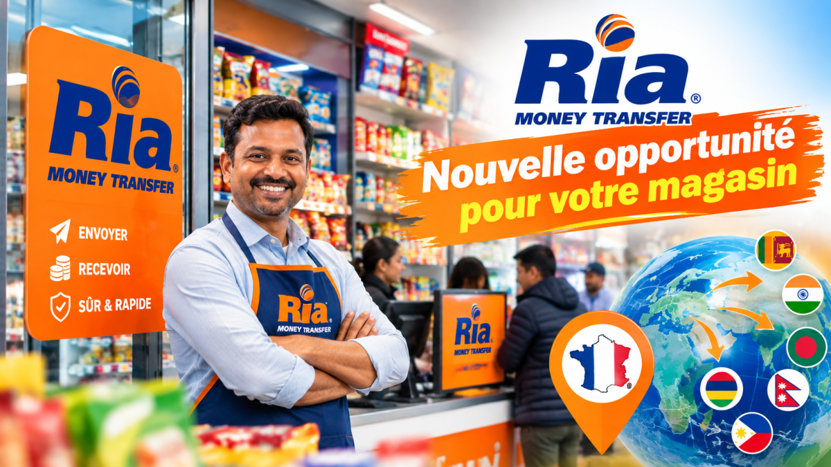 🇫🇷 France-ல் கடை வைத்திருப்பவர்களுக்கு புதிய வாய்ப்பு – RIA Money Transfer சேவையை உங்கள் கடையில் தொடங்குங்கள் — 1/1