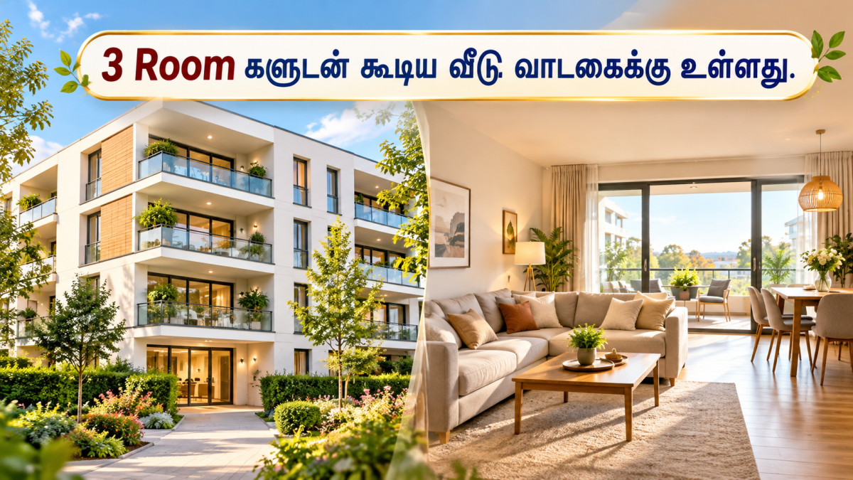 🏠 RER B அருகில் 86 m² F4 Appartement வாடகைக்கு - Sevran (93270) — 1/1
