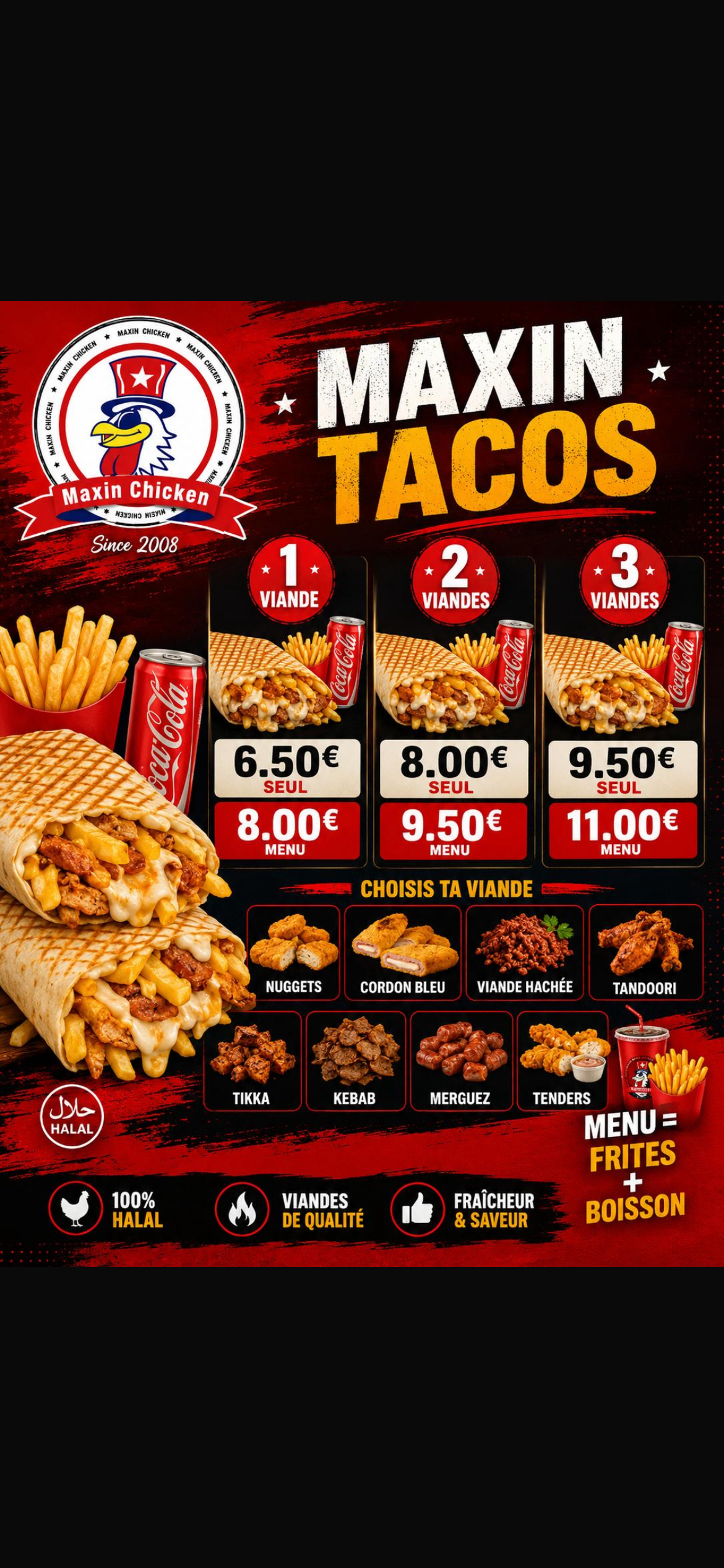 Maxin Chicken ( 92000 Nanterre) — 1/1